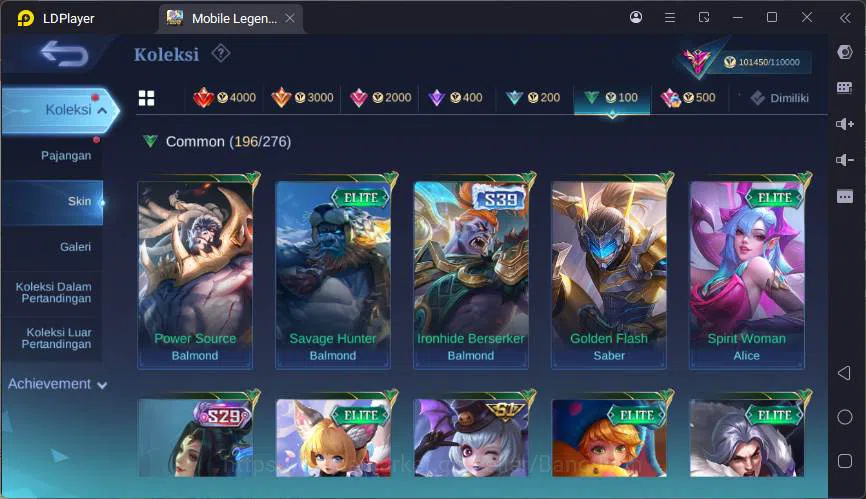 Mobile Legends: Bang Bang Accounts GLOBAL|Hero |Skin 347|LGN Franco,JJK Melissa,ASP A image 10