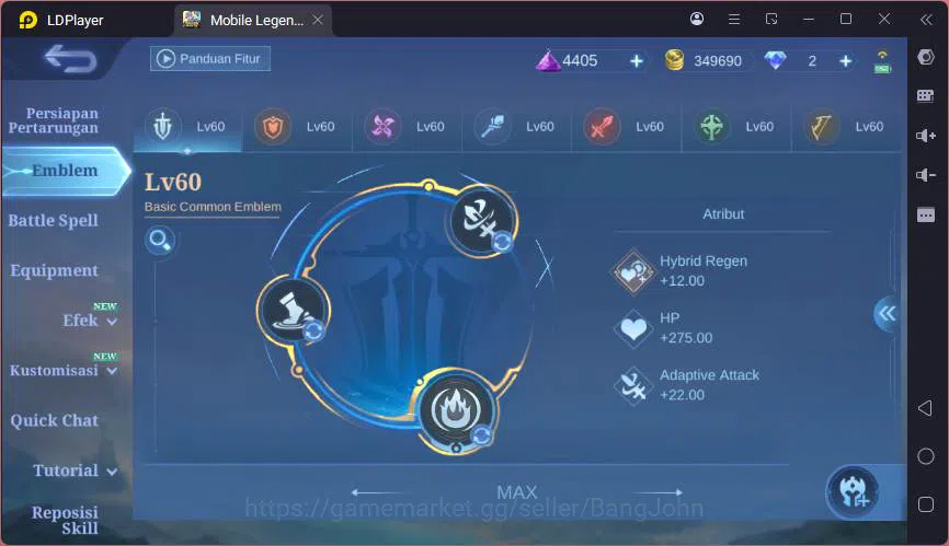 Mobile Legends: Bang Bang Accounts GLOBAL|Hero |Skin 347|LGN Franco,JJK Melissa,ASP A image 8