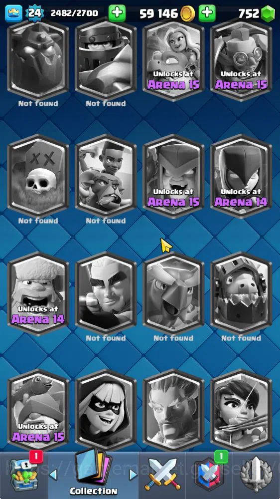 Clash Royale Accounts Midgame Lv 24|Trophy 4203|KTL 9|Limited Skin|Card 77| 3 EVO 4 Legendary 20 Epic 26 Rare 27 Common|Take 17