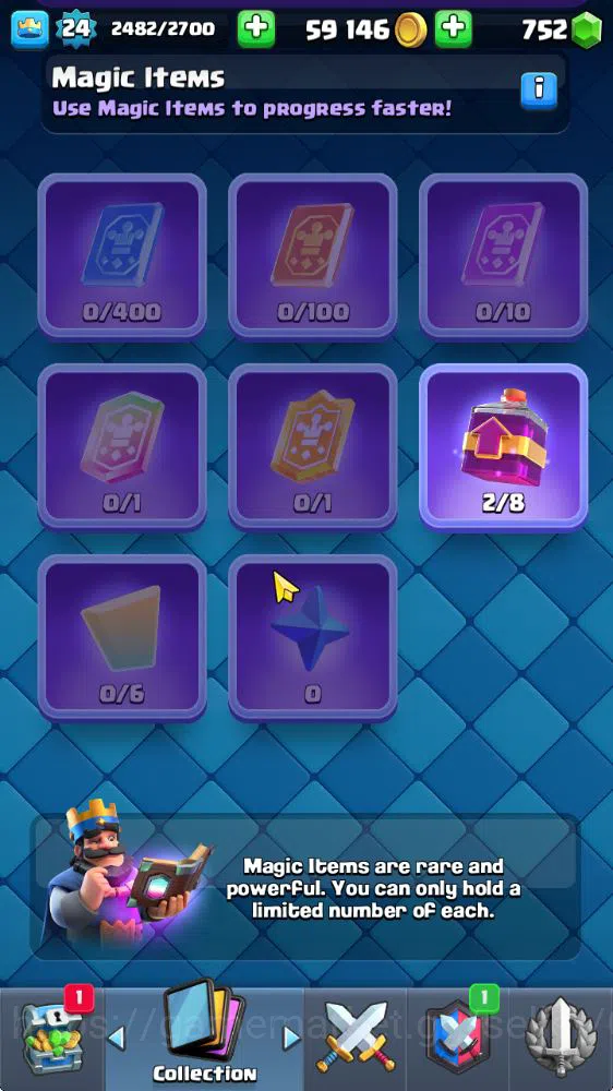Clash Royale Accounts Midgame Lv 24|Trophy 4203|KTL 9|Limited Skin|Card 77| 3 EVO 4 Legendary 20 Epic 26 Rare 27 Common|Take 6