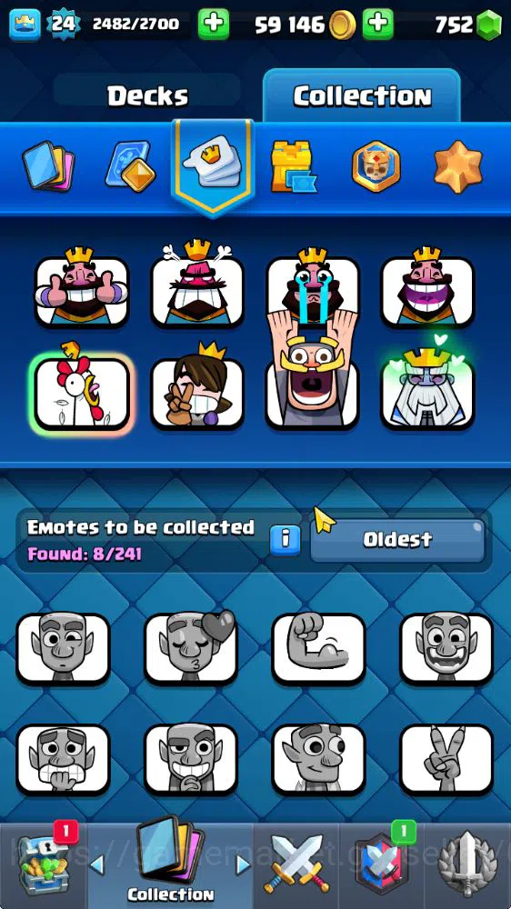 Clash Royale Accounts Midgame Lv 24|Trophy 4203|KTL 9|Limited Skin|Card 77| 3 EVO 4 Legendary 20 Epic 26 Rare 27 Common|Take 7