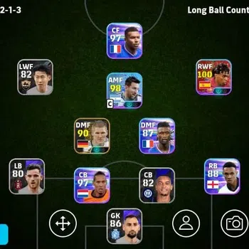 eFootball Accounts Legends & Iconic Players Mobile|PW 2495|B.Schweinsteiger Epic,Lionel Messi ShowT|2026|Check SS EFB2213B