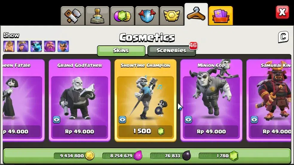 Clash of Clans Accounts LV 107|TH 14-BH 6|HH 8|BK 53,AQ 55,GW 29,MP 37,RC image 18