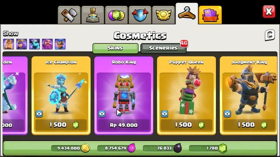 Clash of Clans Accounts LV 107|TH 14-BH 6|HH 8|BK 53,AQ 55,GW 29,MP 37,RC image 20