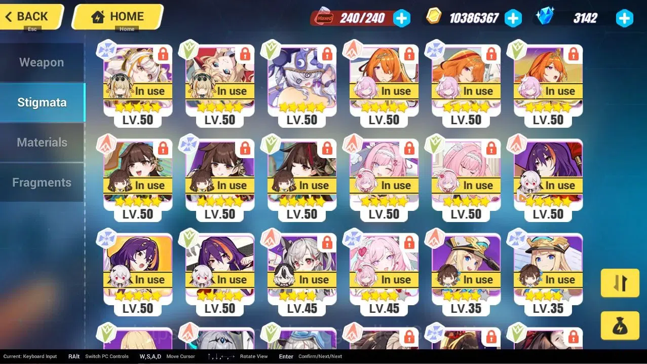 Honkai Impact 3rd Accounts End-Game SEA|Lv 88|8 Fulset|Sparkle,Elysia HoHe SS,LiSushang,Songque,Elysia HiLo,RaidenMei HoT 13