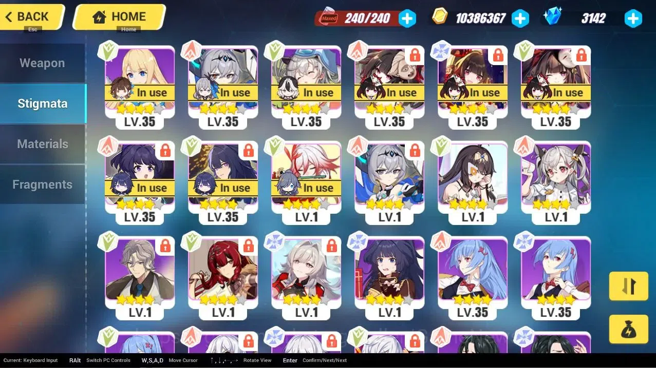 Honkai Impact 3rd Accounts End-Game SEA|Lv 88|8 Fulset|Sparkle,Elysia HoHe SS,LiSushang,Songque,Elysia HiLo,RaidenMei HoT 14
