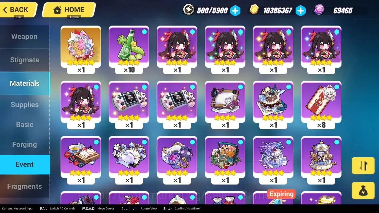 Honkai Impact 3rd Accounts End-Game SEA|Lv 88|8 Fulset|Sparkle,Elysia HoHe SS,LiSushang,Songque,Elysia HiLo,RaidenMei HoT 17
