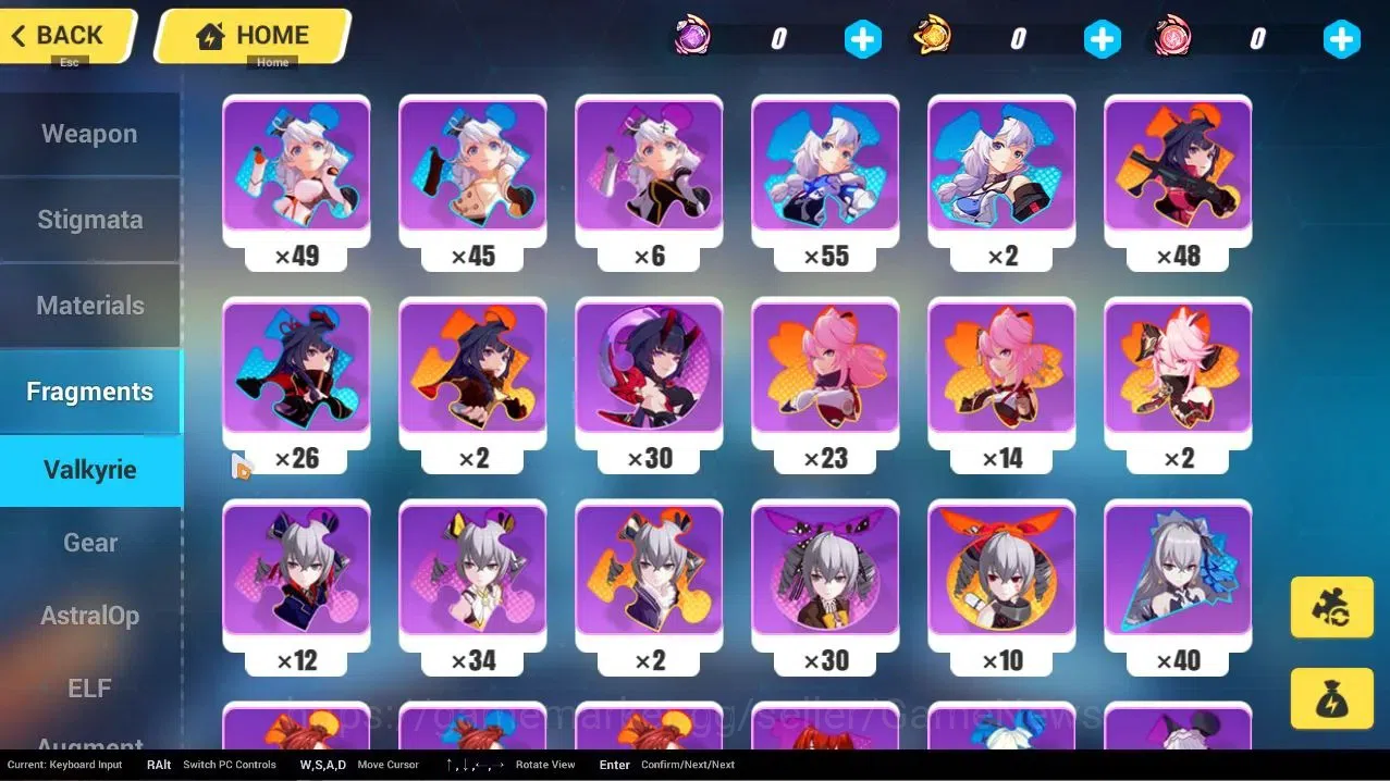 Honkai Impact 3rd Accounts End-Game SEA|Lv 88|8 Fulset|Sparkle,Elysia HoHe SS,LiSushang,Songque,Elysia HiLo,RaidenMei HoT 18
