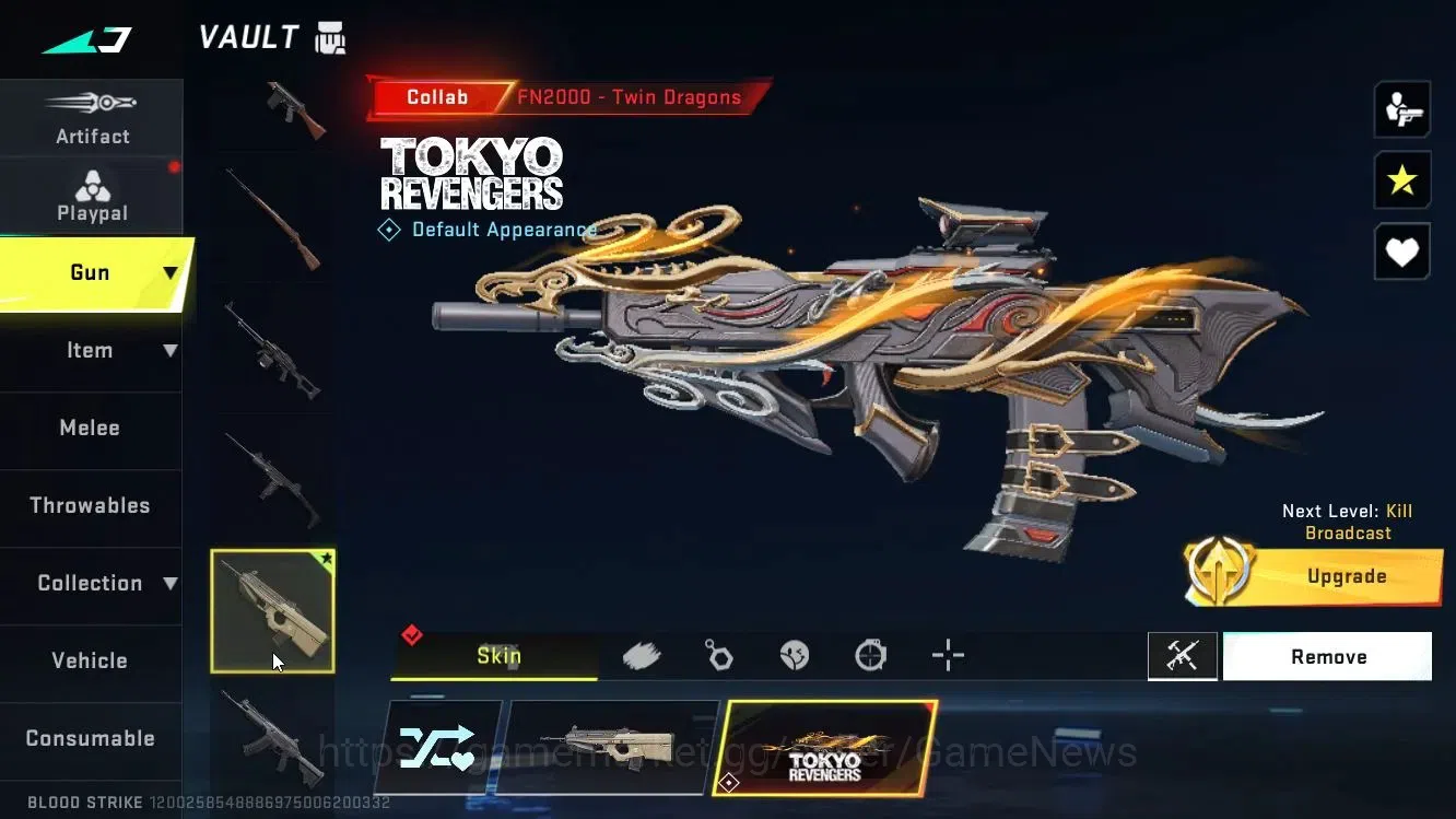 Blood Strike Accounts ASIA|Collab TOKREV [Takemichi, FN2000] |  ULTRA  [ image 9