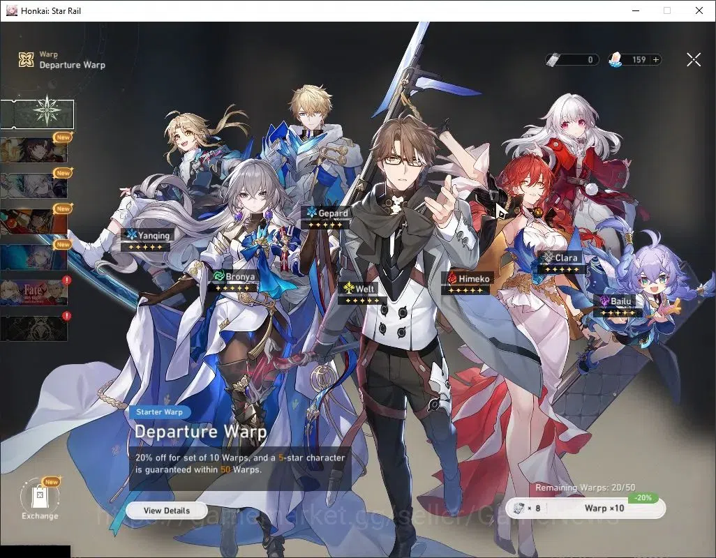 Honkai Star Rail Accounts ASIA|TL 50|3 Limited|Yao Guang E3 + Sign,Sparkle,D image 12