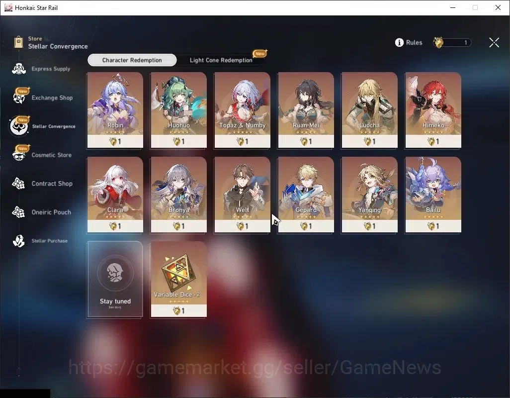 Honkai Star Rail Accounts ASIA|TL 50|3 Limited|Yao Guang E3 + Sign,Sparkle,D image 13