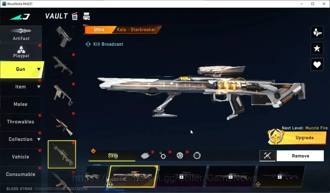 Blood Strike Accounts ASIA|MELEE Scythe-LunaSlash+16 ULTRA[Nova-Rose,Spi image 11