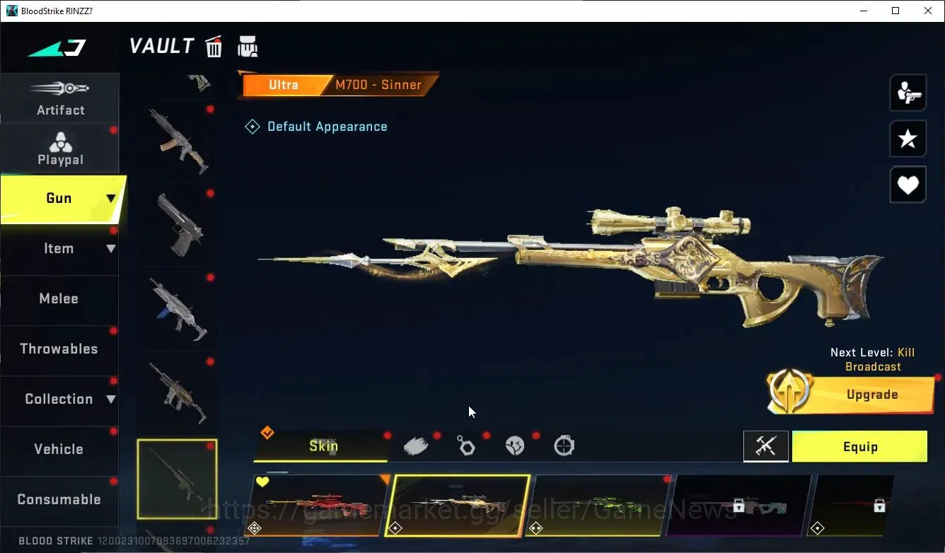 Blood Strike Accounts ASIA|MELEE Scythe-LunaSlash+16 ULTRA[Nova-Rose,Spi image 15