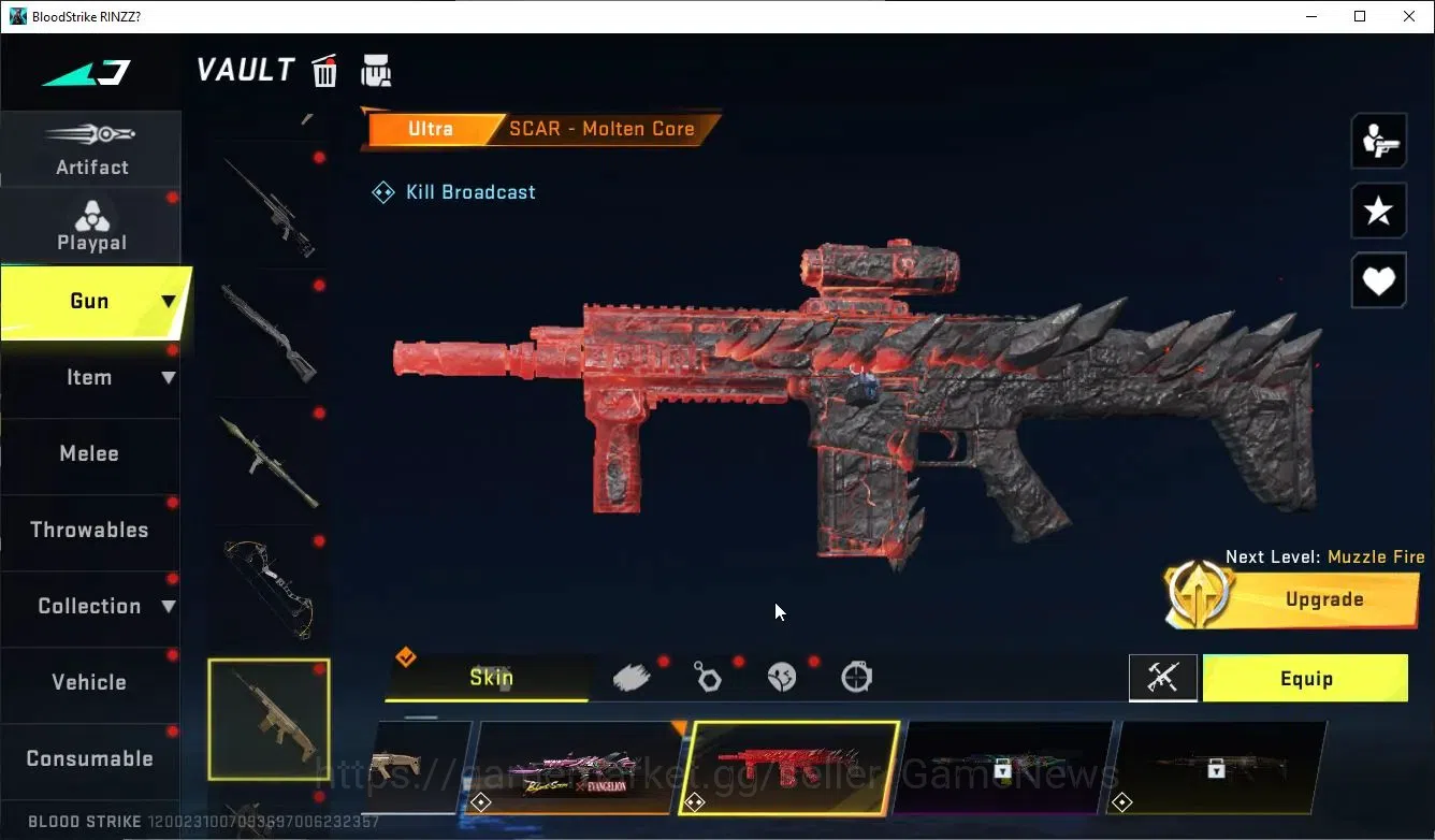 Blood Strike Accounts ASIA|MELEE Scythe-LunaSlash+16 ULTRA[Nova-Rose,Spi image 18