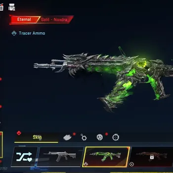 Blood Strike Accounts High-End Asia|Eternal Galil Noxdra Lv3+2 Ultra [Volt-Overlord,Kraken Purple]+Legendary Nova+9