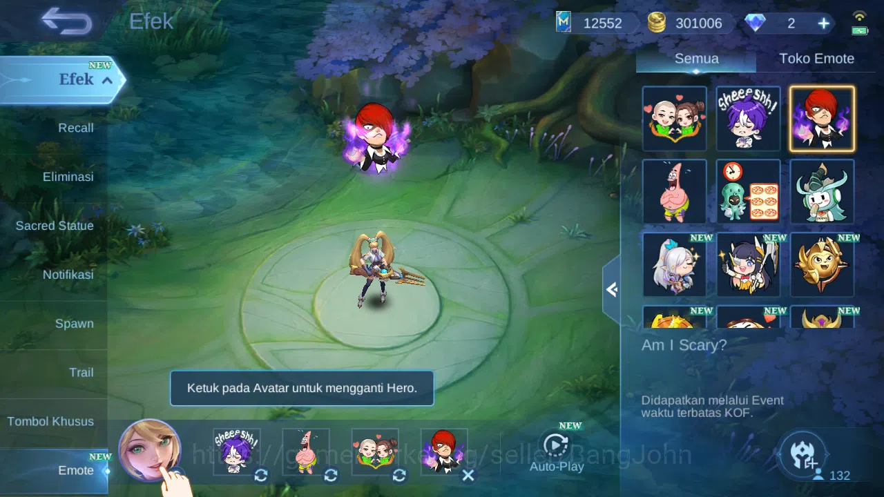 Mobile Legends: Bang Bang Accounts Others Hero 132 Skin 331 | Legend Franco | Aspirant Angela | Prime Yuzhong | Luckybox 18
