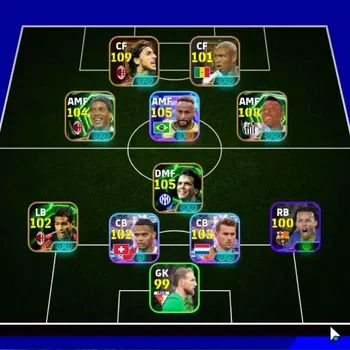 eFootball Accounts Legends & Iconic Players Android|Big Time Ibrahimovic|12Epic Pele,Lothar Matthaus,Ronaldinho