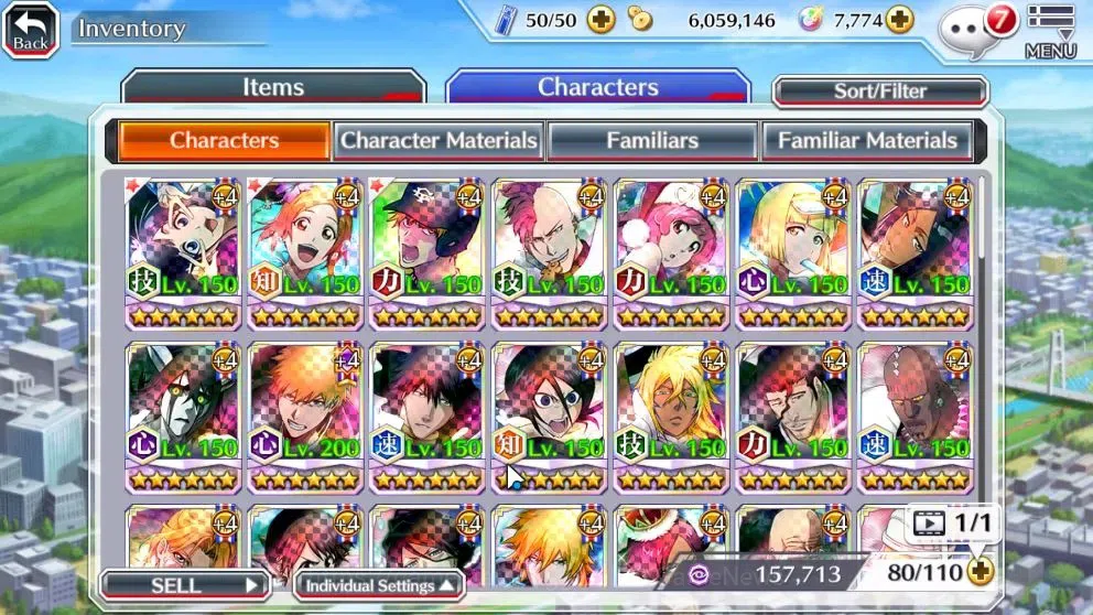 Bleach: Brave Souls Accounts Starter [GLOBAL]7K Orbs|Fresh All Story|Dream Team Ichigo,SwimSuit26 Gisele,Orihime,TYBW25 8