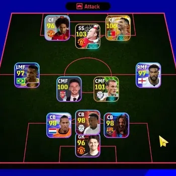 eFootball Accounts Legends & Iconic Players Android|Big Time Cristiano Ronaldo 23 Jun'26|Epic Wayne Rooney,Marco Reus,Wesley