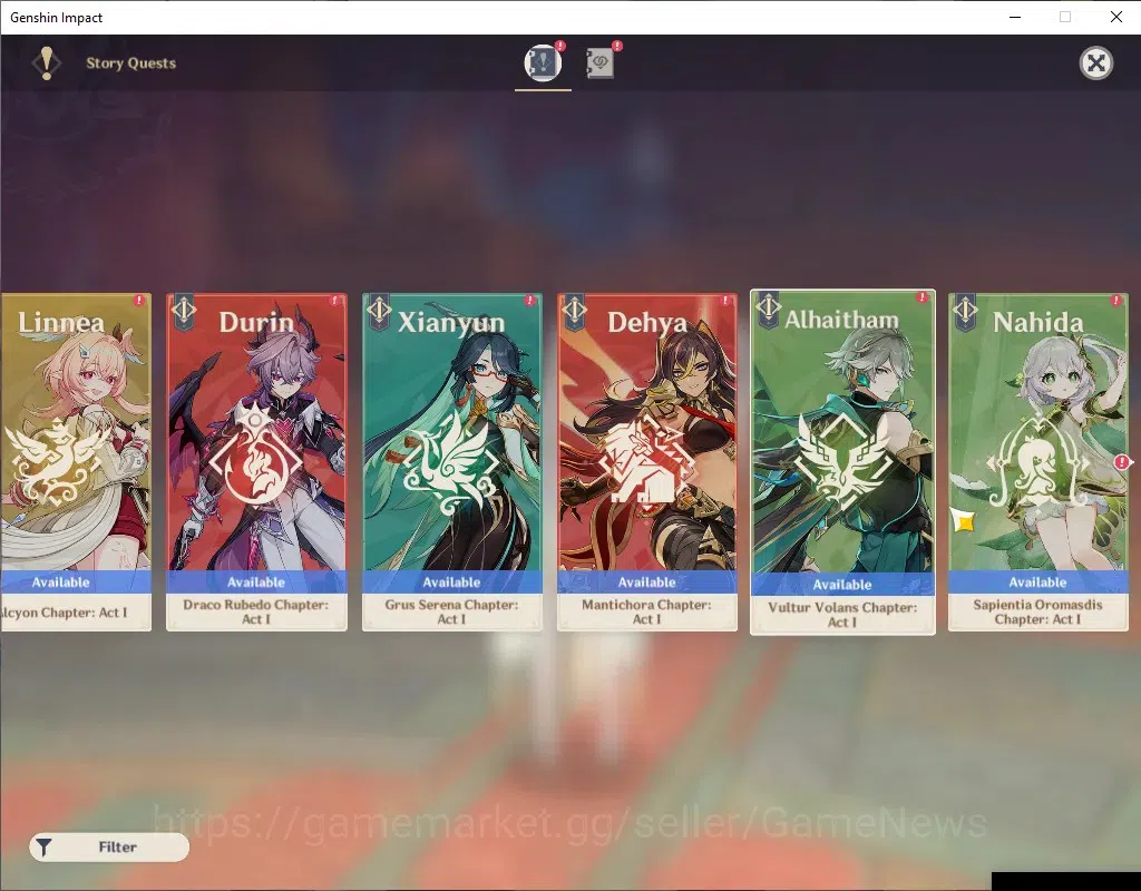 Genshin Impact Accounts ASIA|AR 51|All Unset|3 Limited+2 (*5Weapon)|Zibai+ image 13