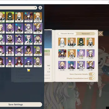 Genshin Impact Others ASIA|AR 51|All Unset|3 Limited+2 (*5Weapon)|Zibai+ image 1