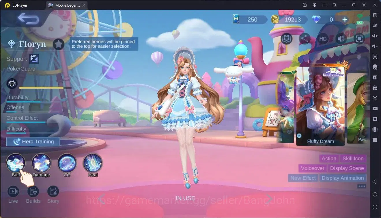 Mobile Legends: Bang Bang Accounts Collector Global |Hero 132|Skin 259|Renowned|KOF Karina|Sanrio Floryn|AOT Fanny|CC 18