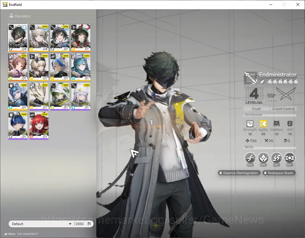 Arknights: Endfield Accounts NA/EU|Lv2|Fresh Starter|SSR2(1Limit)+3(*6WP)|Zhuan image 12