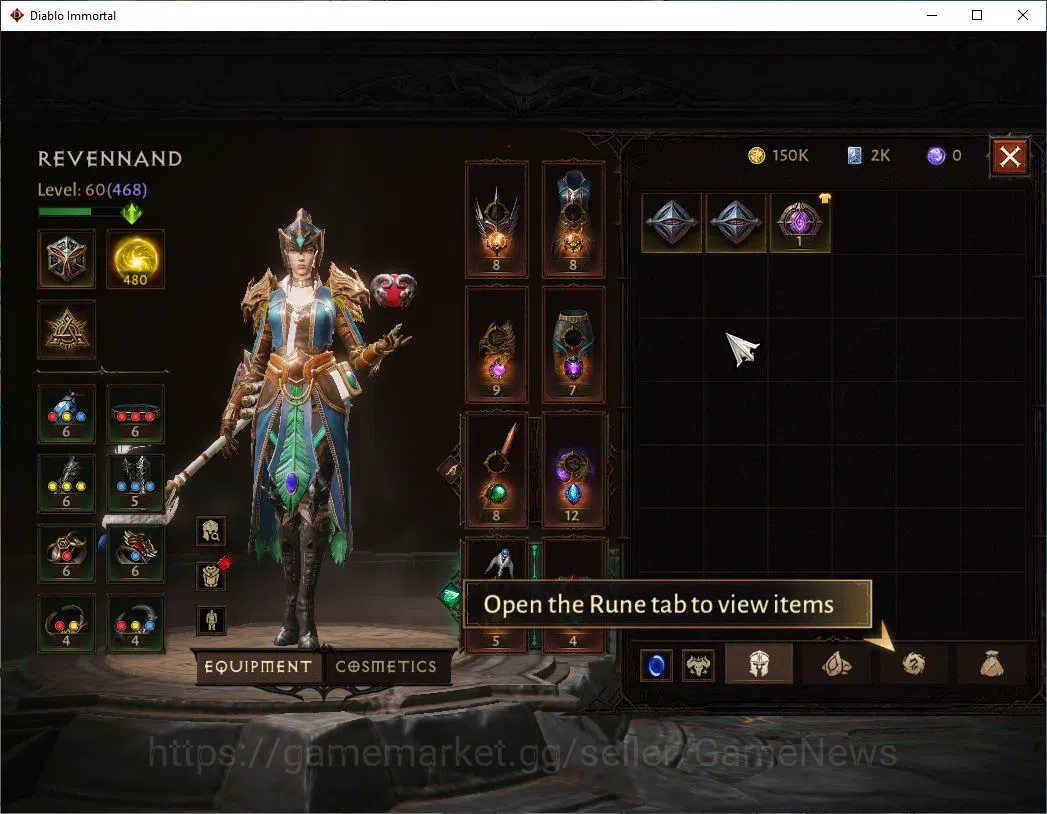Diablo Immortal Accounts Starter NA - high heaven|Lv60(468)|Wizard|30K CR|Reso 480||Paragon Maledictor|Inferno I|Hell Lv 5