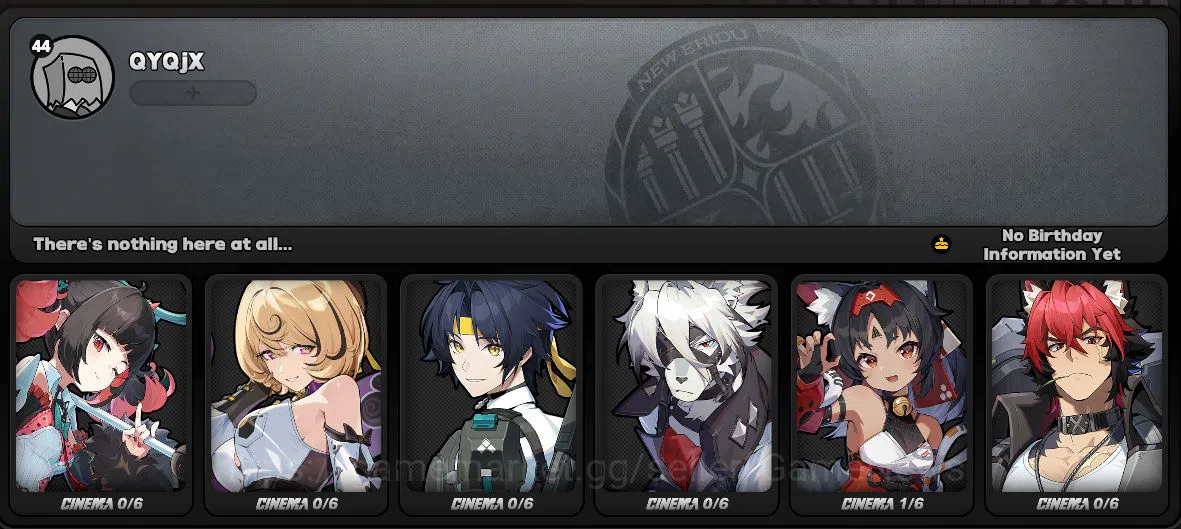 Zenless Zone Zero Accounts Mid-Game EU|IK 44|3 Limited[Nangong Yu+Sign,Yidhari+Sign,Harumasa]+2 STD[Lycaon+Sign,Nekomata]|4 4