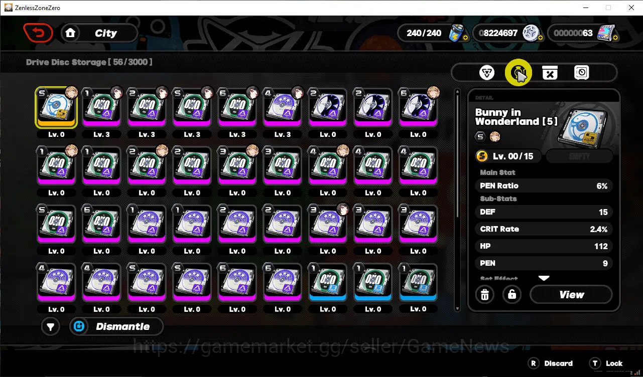 Zenless Zone Zero Accounts Mid-Game EU|IK 44|3 Limited[Nangong Yu+Sign,Yidhari+Sign,Harumasa]+2 STD[Lycaon+Sign,Nekomata]|4 8