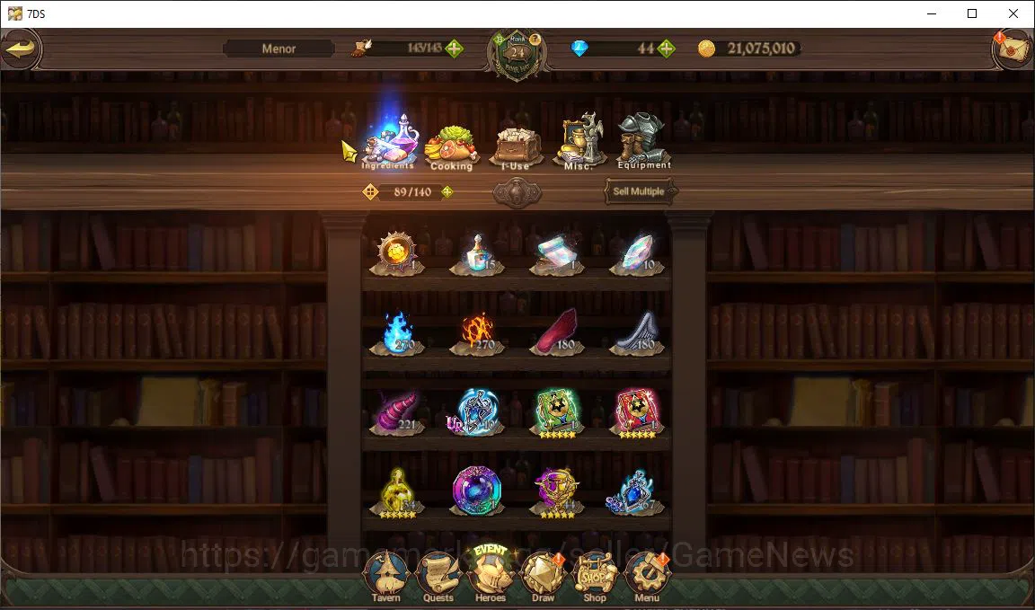 The Seven Deadly Sins: Grand Cross Accounts Starter Global|1,8M CC|Starter Ch 5|100 LS|1 LR+6 9