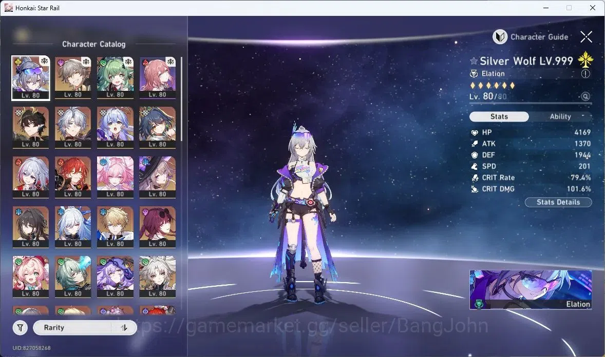 Honkai Star Rail Accounts ASIA | TL70|17 Lim|Silver Wolf 999,Castorice,Hyaci image 2
