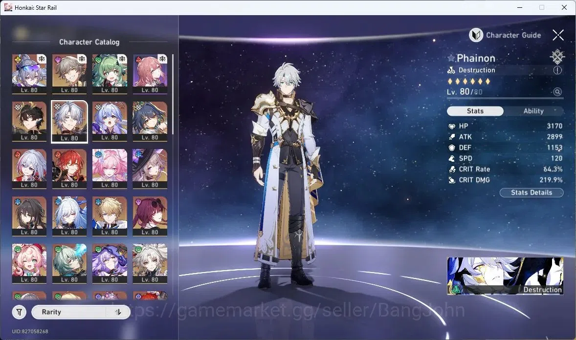 Honkai Star Rail Accounts ASIA | TL70|17 Lim|Silver Wolf 999,Castorice,Hyaci image 5