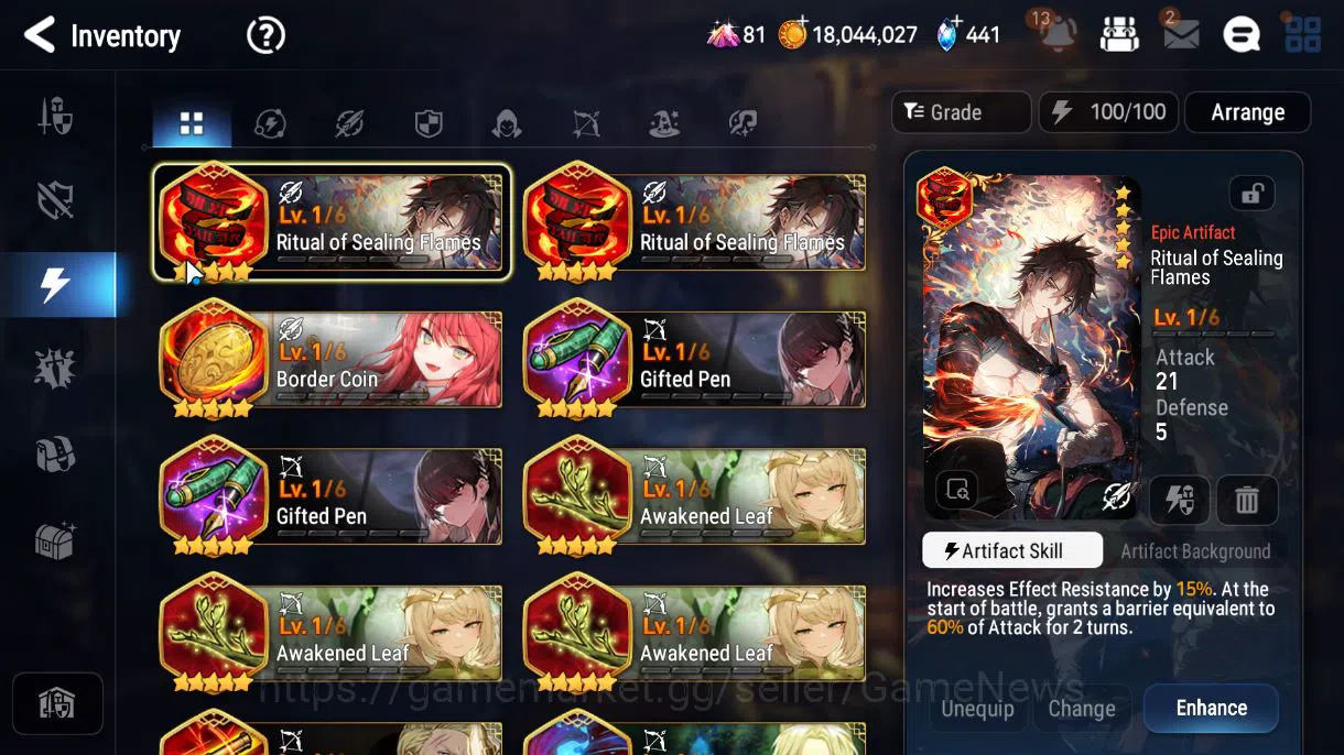 Epic Seven Accounts GLOBAL Verif|NewEra|5 ML(LOTScales,ARavi,Straze,AY image 9