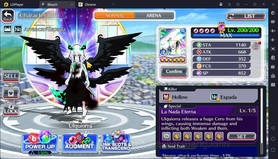 Bleach: Brave Souls Accounts High-End Global | 30.3K Orb+Story Part22 C533|Aizen 6TH Aniv,Byakuya FierceB,Ulquiora 17