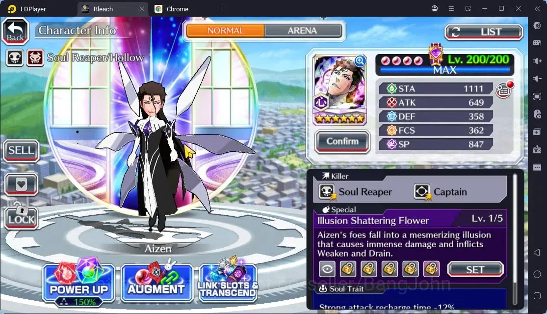 Bleach: Brave Souls Accounts High-End Global | 30.3K Orb+Story Part22 C533|Aizen 6TH Aniv,Byakuya FierceB,Ulquiora 19