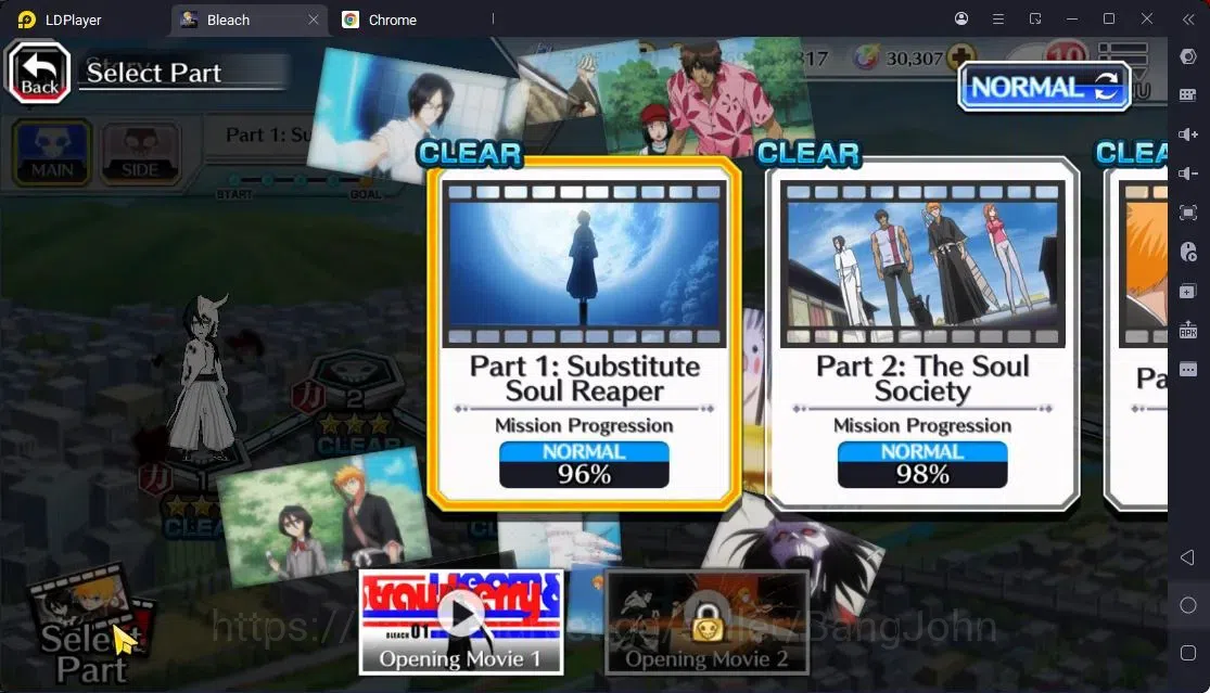Bleach: Brave Souls Accounts High-End Global | 30.3K Orb+Story Part22 C533|Aizen 6TH Aniv,Byakuya FierceB,Ulquiora 20