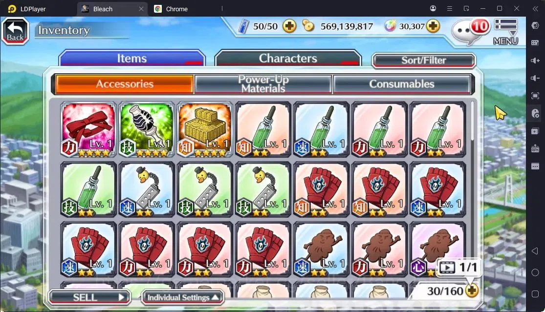 Bleach: Brave Souls Accounts High-End Global | 30.3K Orb+Story Part22 C533|Aizen 6TH Aniv,Byakuya FierceB,Ulquiora 6