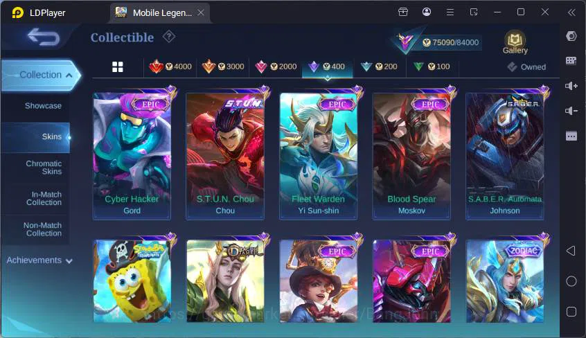Mobile Legends: Bang Bang Accounts GLOBAL|Hero 132|Skin 287|Prime Beatrix,TRF Roger,K image 17