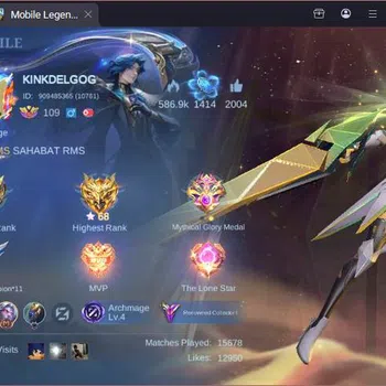 Mobile Legends: Bang Bang Collector GLOBAL|Hero 132|Skin 287|Prime Beatrix,TRF Roger,K image 1