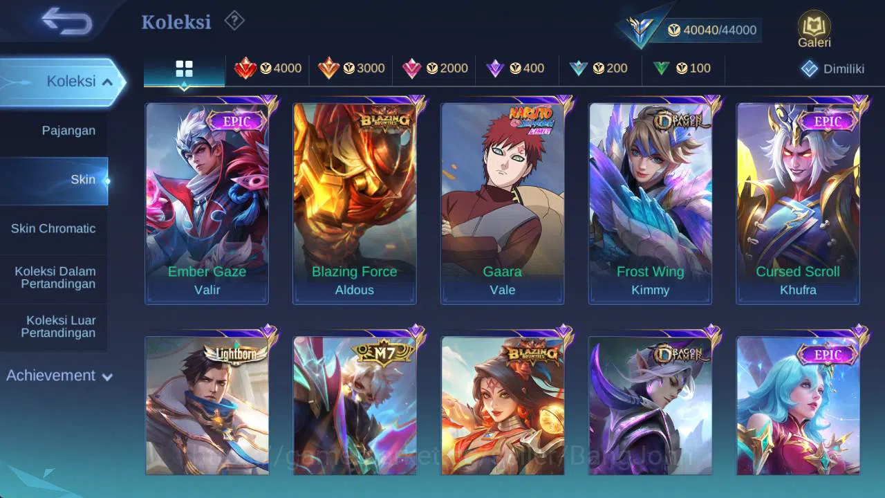 Mobile Legends: Bang Bang Accounts Global, collector expert, Mgranger,saber freya,bla image 12