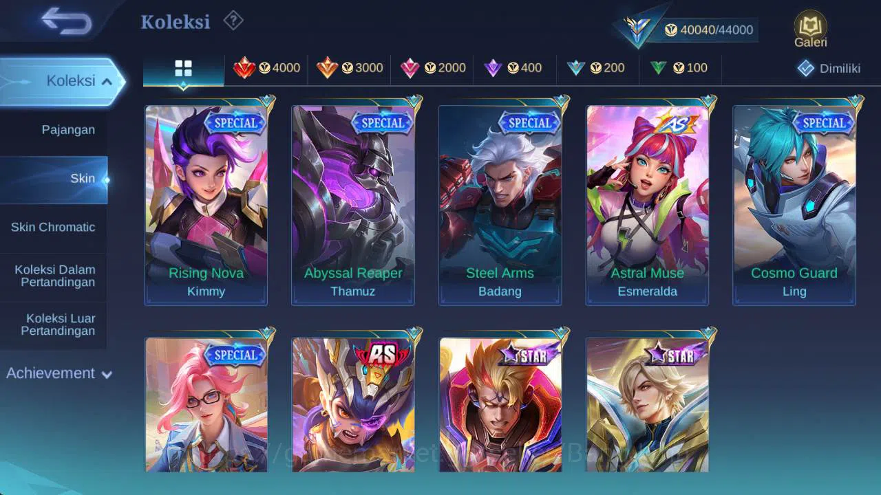 Mobile Legends: Bang Bang Accounts Global, collector expert, Mgranger,saber freya,bla image 7