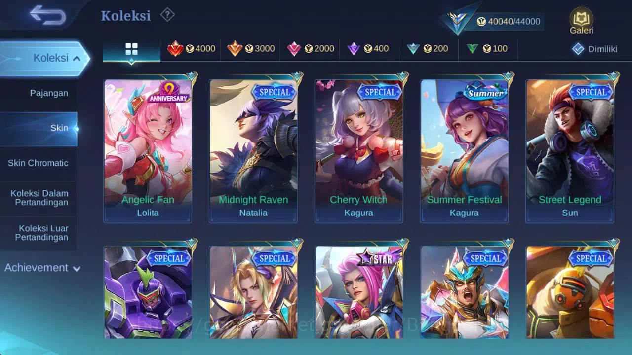 Mobile Legends: Bang Bang Accounts Global, collector expert, Mgranger,saber freya,bla image 9