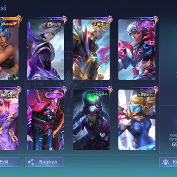 Mobile Legends: Bang Bang Collector Global, collector expert, Mgranger,saber freya,bla image 1