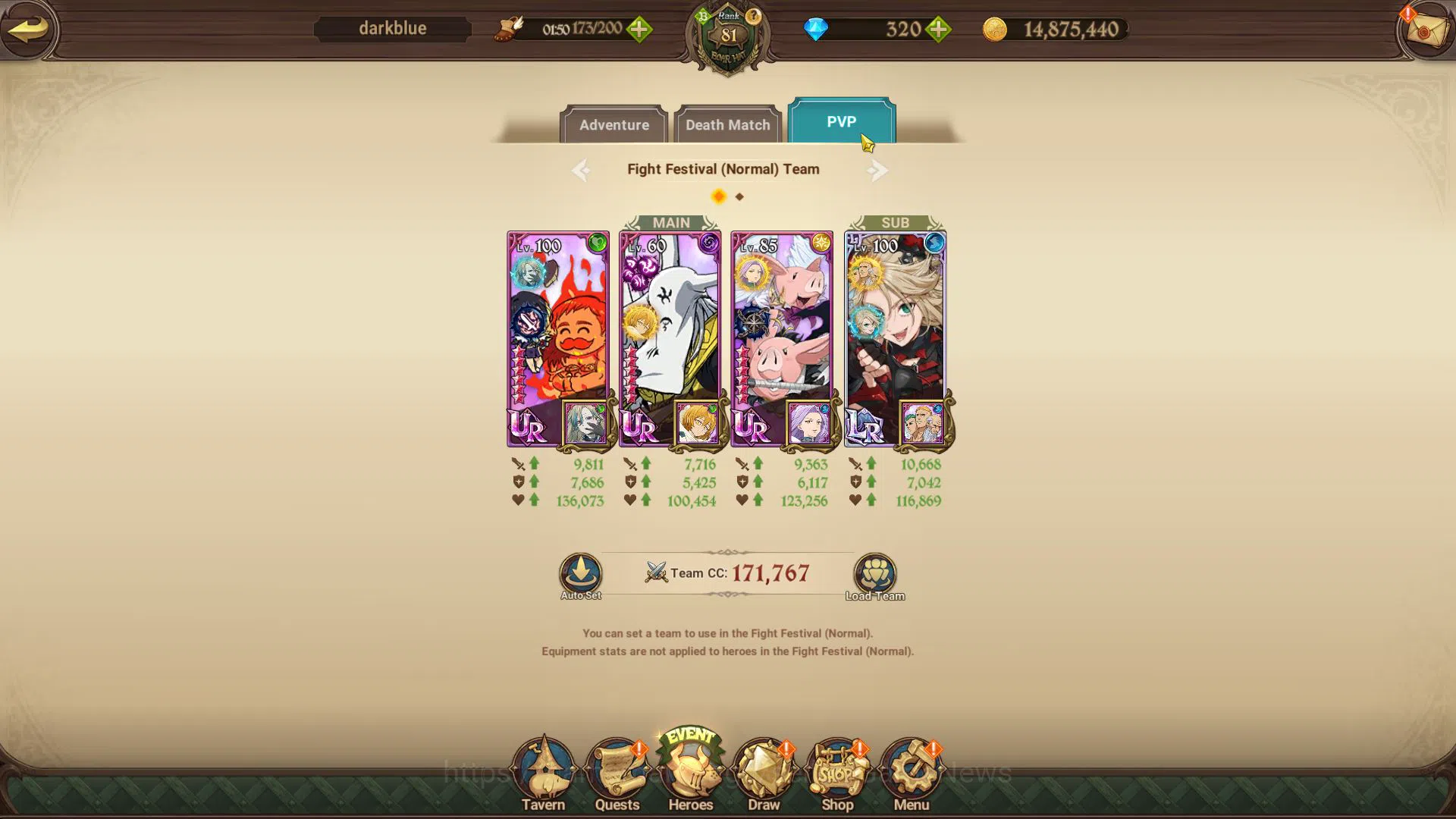 The Seven Deadly Sins: Grand Cross Accounts Midgame Global|3,2M CC|320 DM+100 LS|2 11
