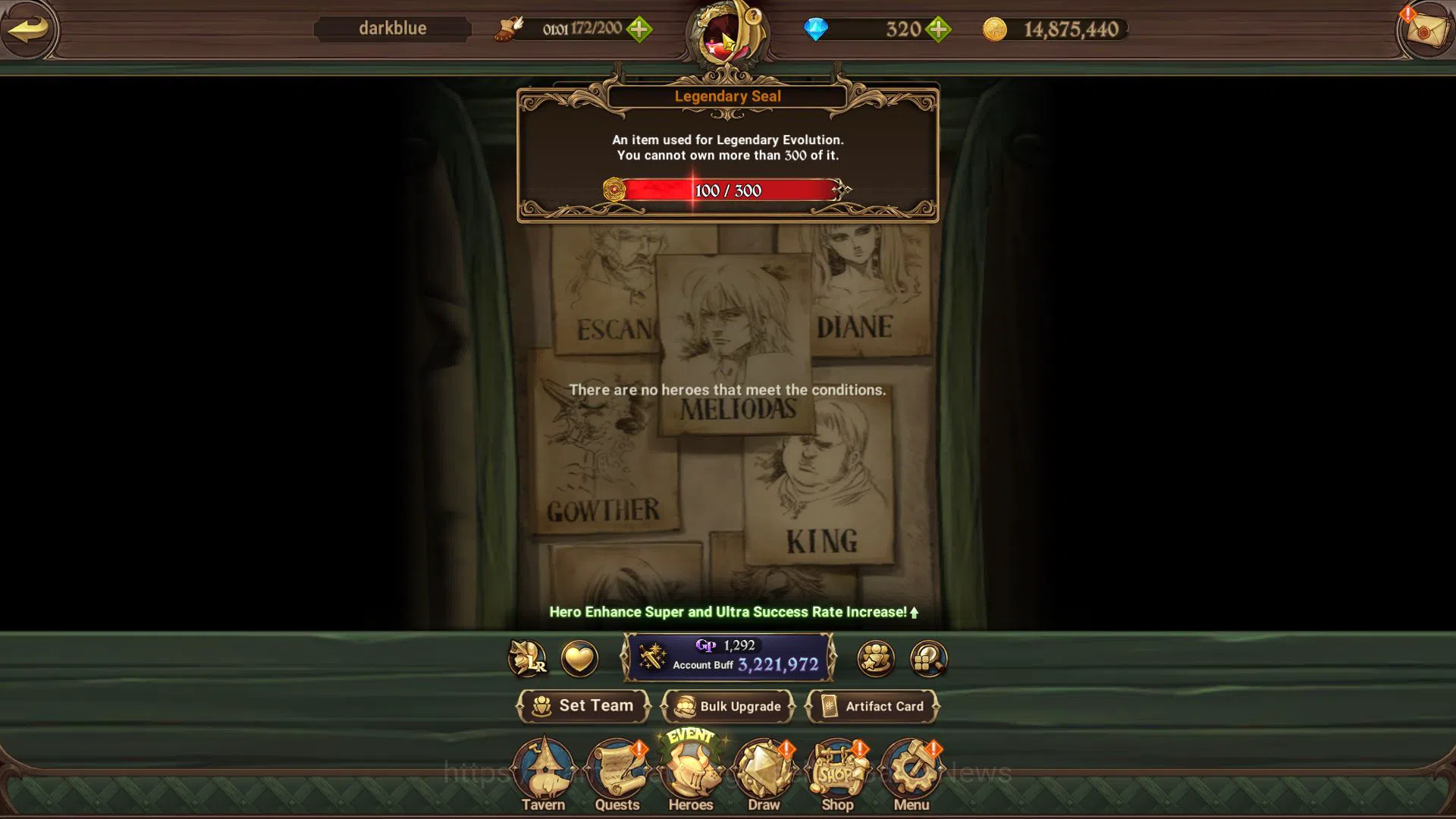 The Seven Deadly Sins: Grand Cross Accounts Midgame Global|3,2M CC|320 DM+100 LS|2 4