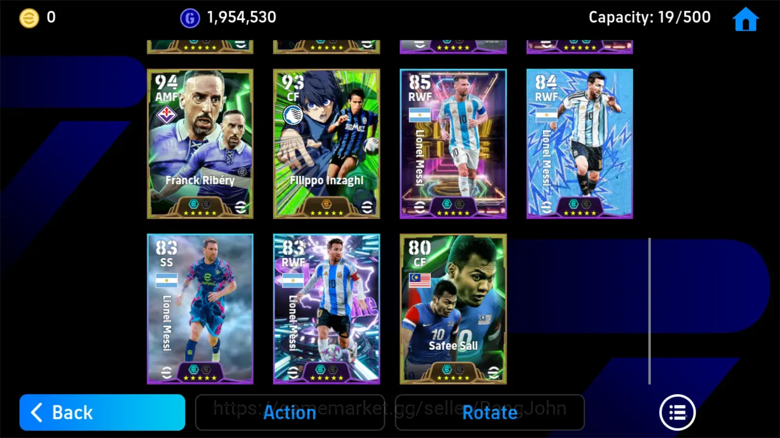 eFootball Accounts Legends & Iconic Players Mobile |PW 3162|Epic Stojkovic Hazard Inzaghi Serginho,Shwt IbrahimMaza Huijsen 1