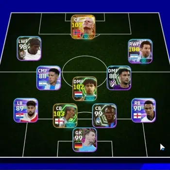 eFootball Accounts Legends & Iconic Players Android|Big Time Erling Haaland 5 Jul'26|2 Epic Rio Ferdinand,Frank