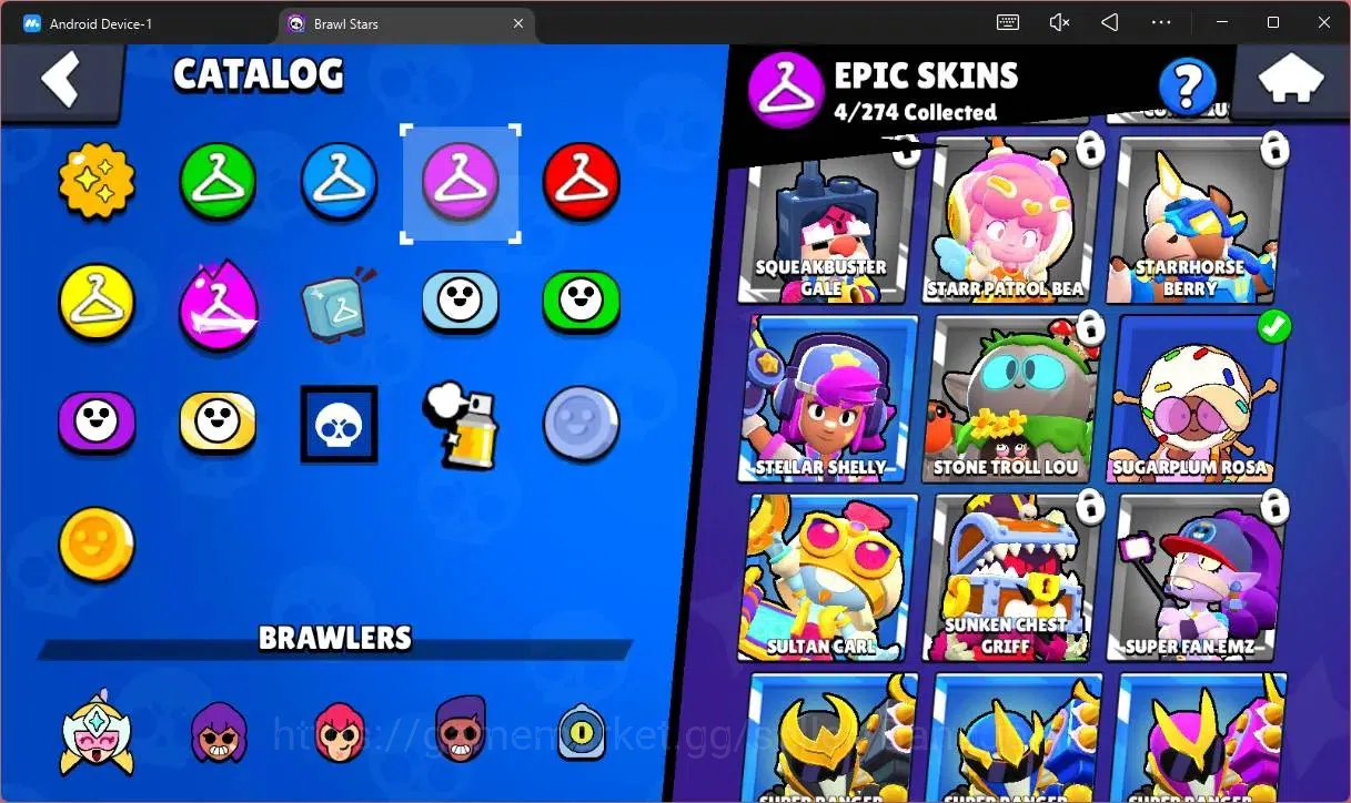 Brawl Stars Accounts Global |2208 Trophy|23 Brawler|1 Max Hypercharge(G image 15