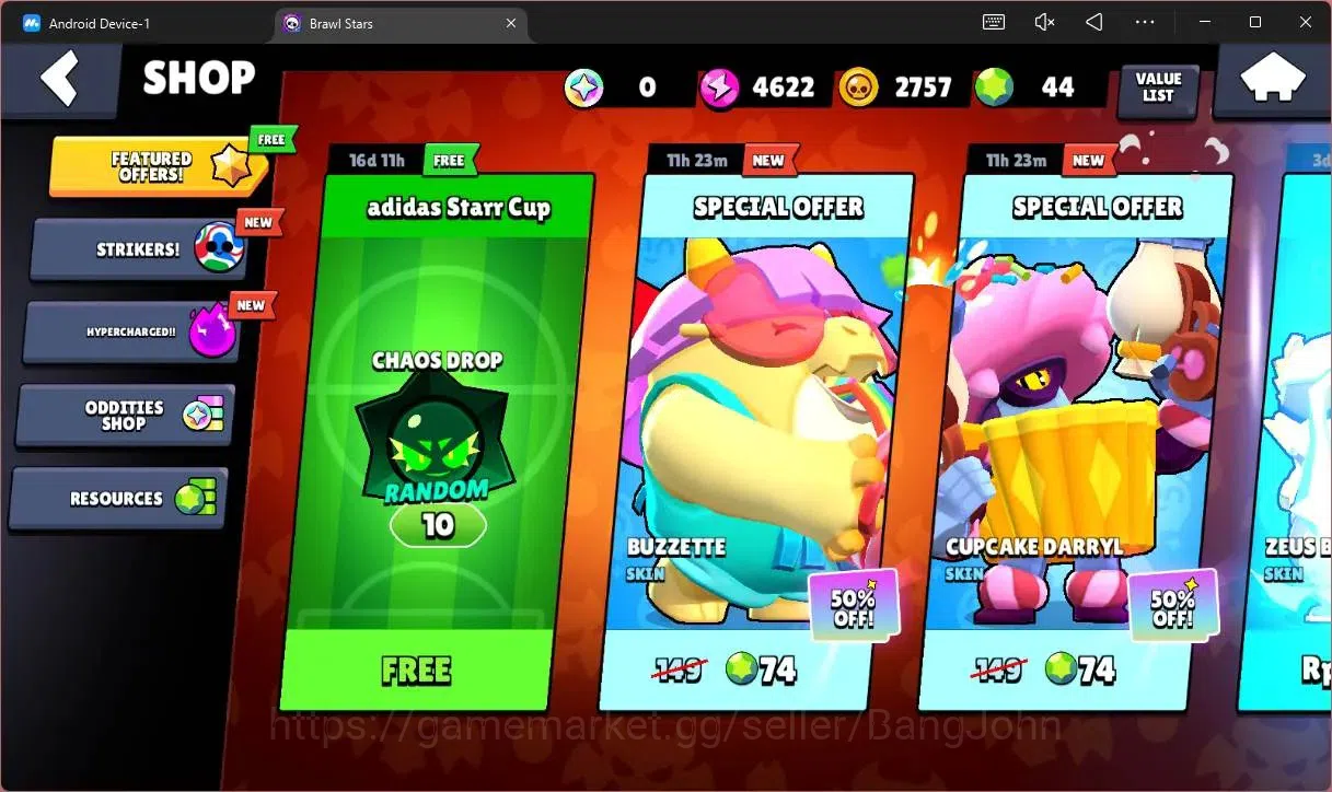 Brawl Stars Accounts Global |2208 Trophy|23 Brawler|1 Max Hypercharge(G image 4